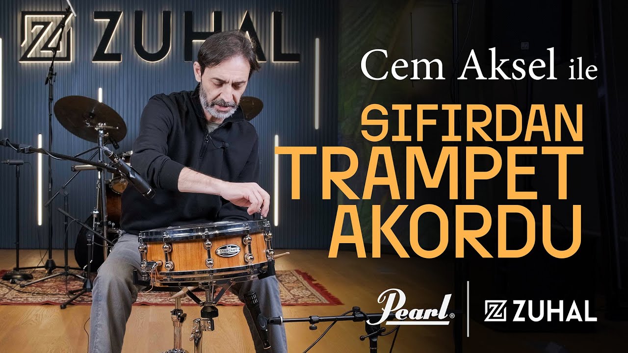 Cem Aksel ile Sıfırdan Trampet Akordu | Pearl