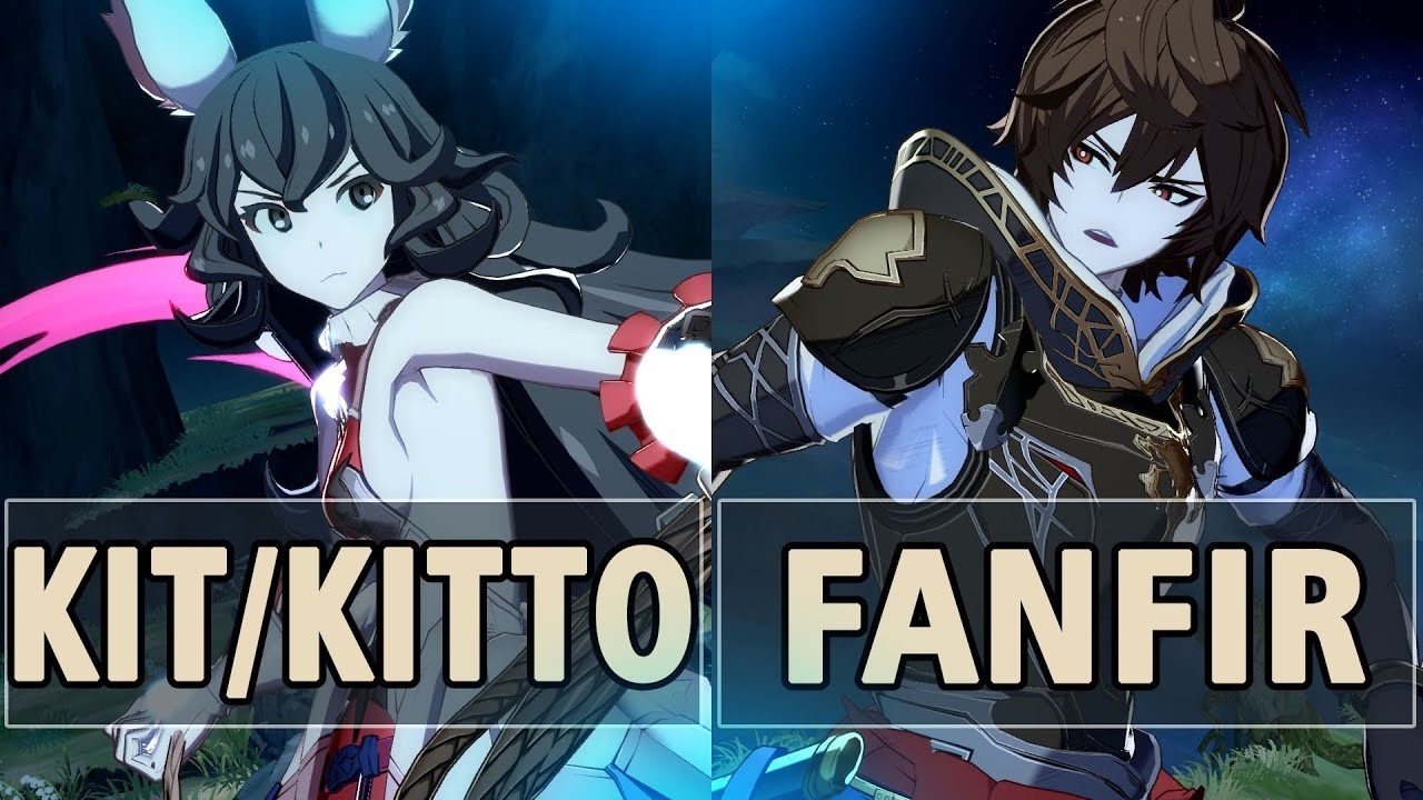 GBVSR:🔥Kit/Kitto (Ferry) Vs FANFIR (Sandalphon)🔥| High Level Gameplay.