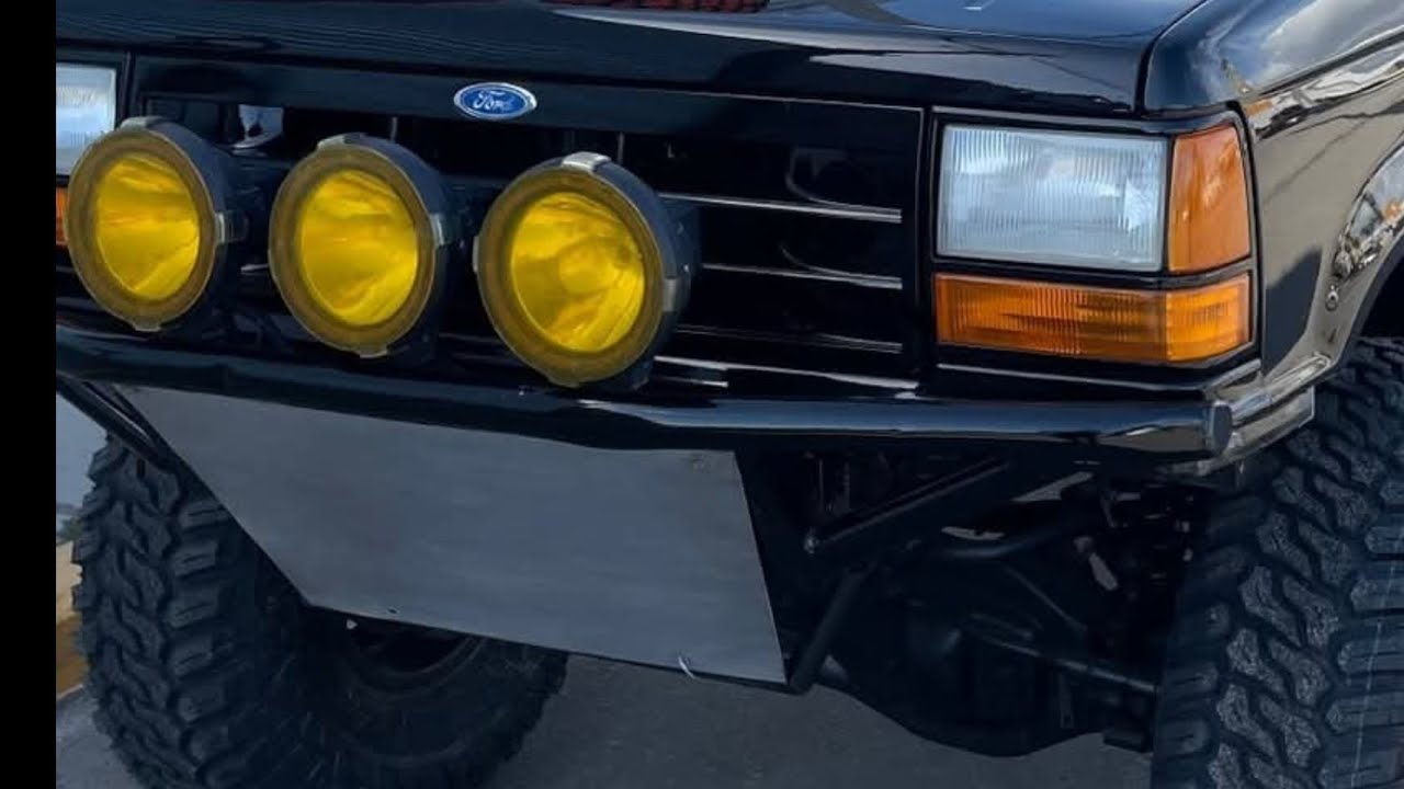 Le hice una defensa off road a mi Ford Ranger 89