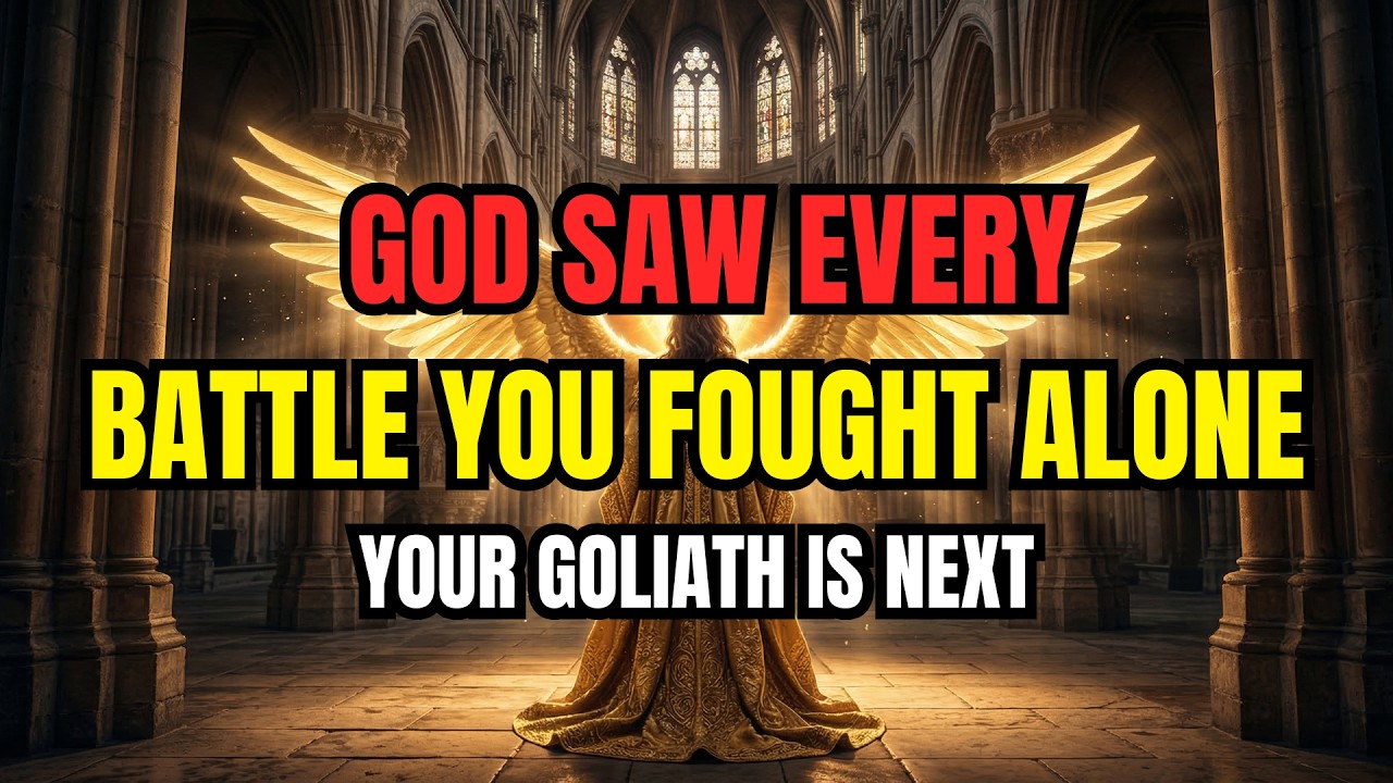 Chosen One: God Saw Every Battle You Fought Alone — Your Goliath Moment Is Almost Here...! ⚡🚨