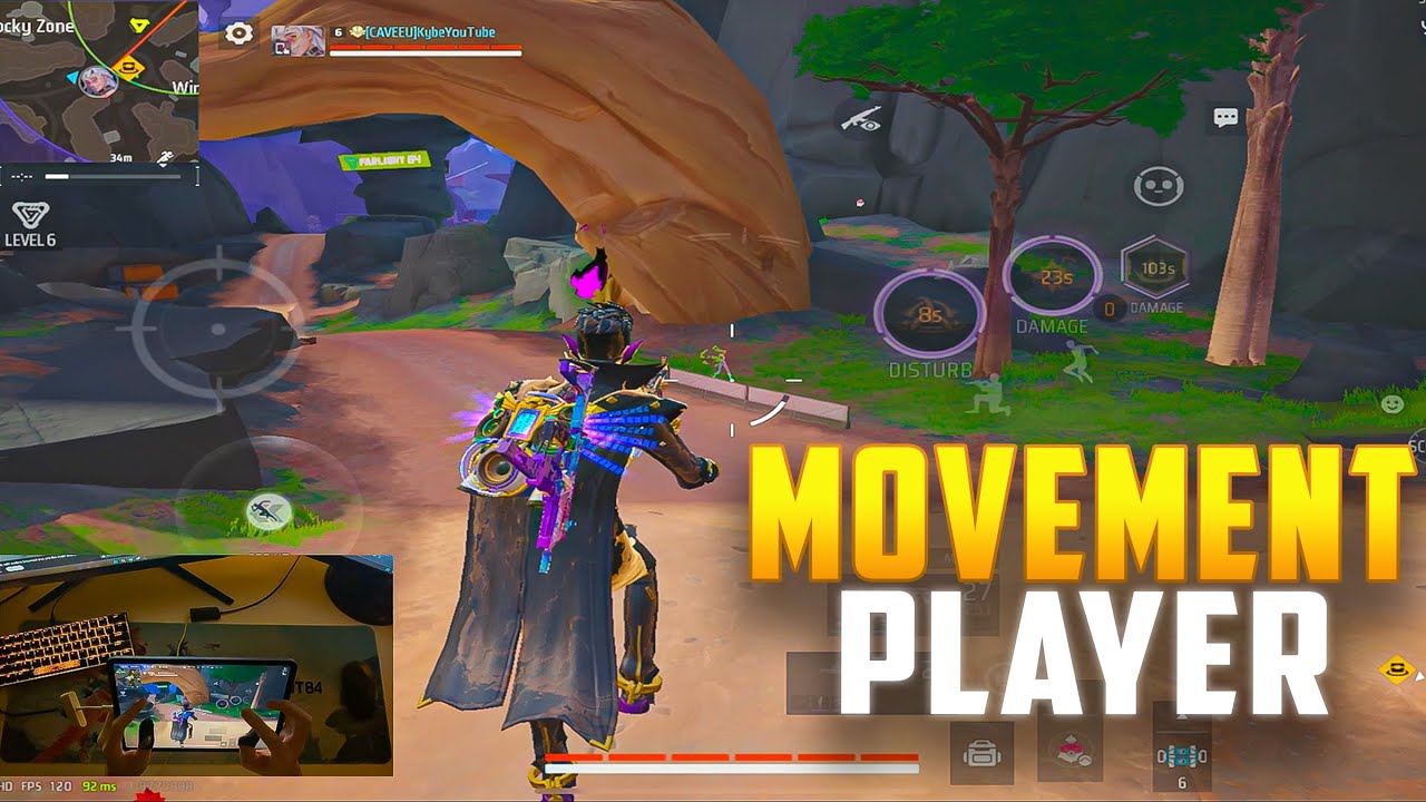 MOVEMENT PLAYER SOLO VS TRIO 28 KILL BEAU FULL HANDCAM GAMEPLAY in Farlight 84