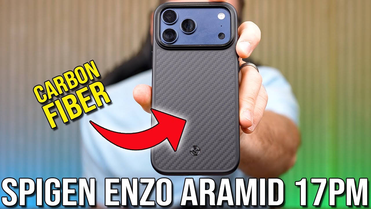 Spigen Enzo Aramid Fiber для iPhone 17 Pro Max