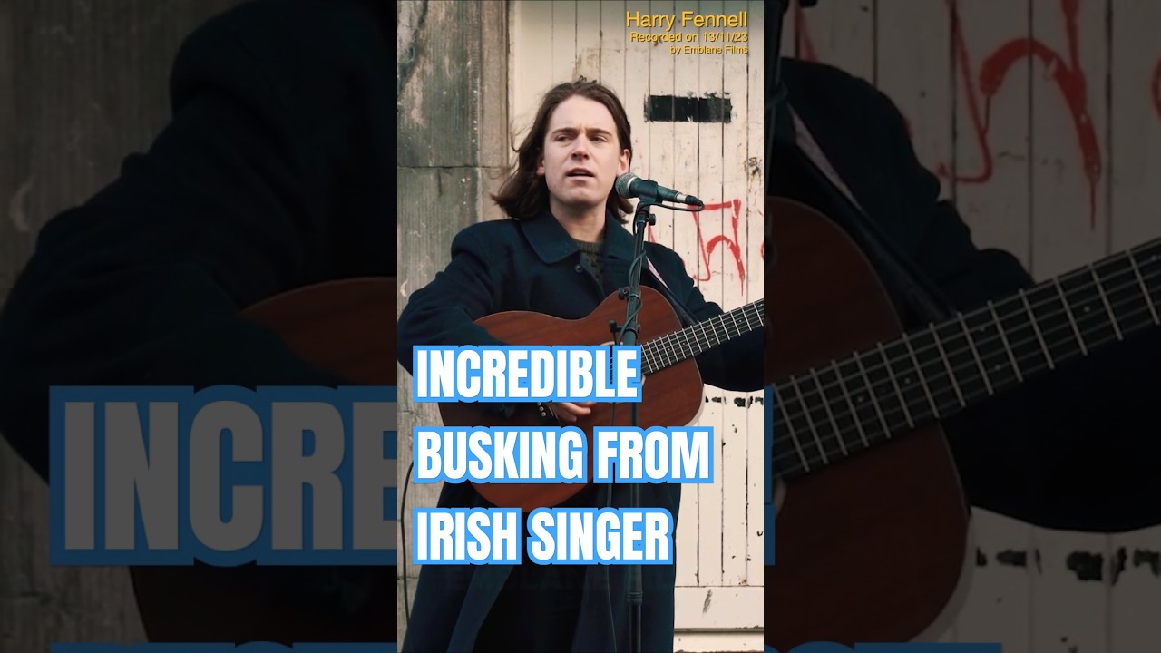 Listen to this Irish buskers incredible cover of a pop classic | #livemusic