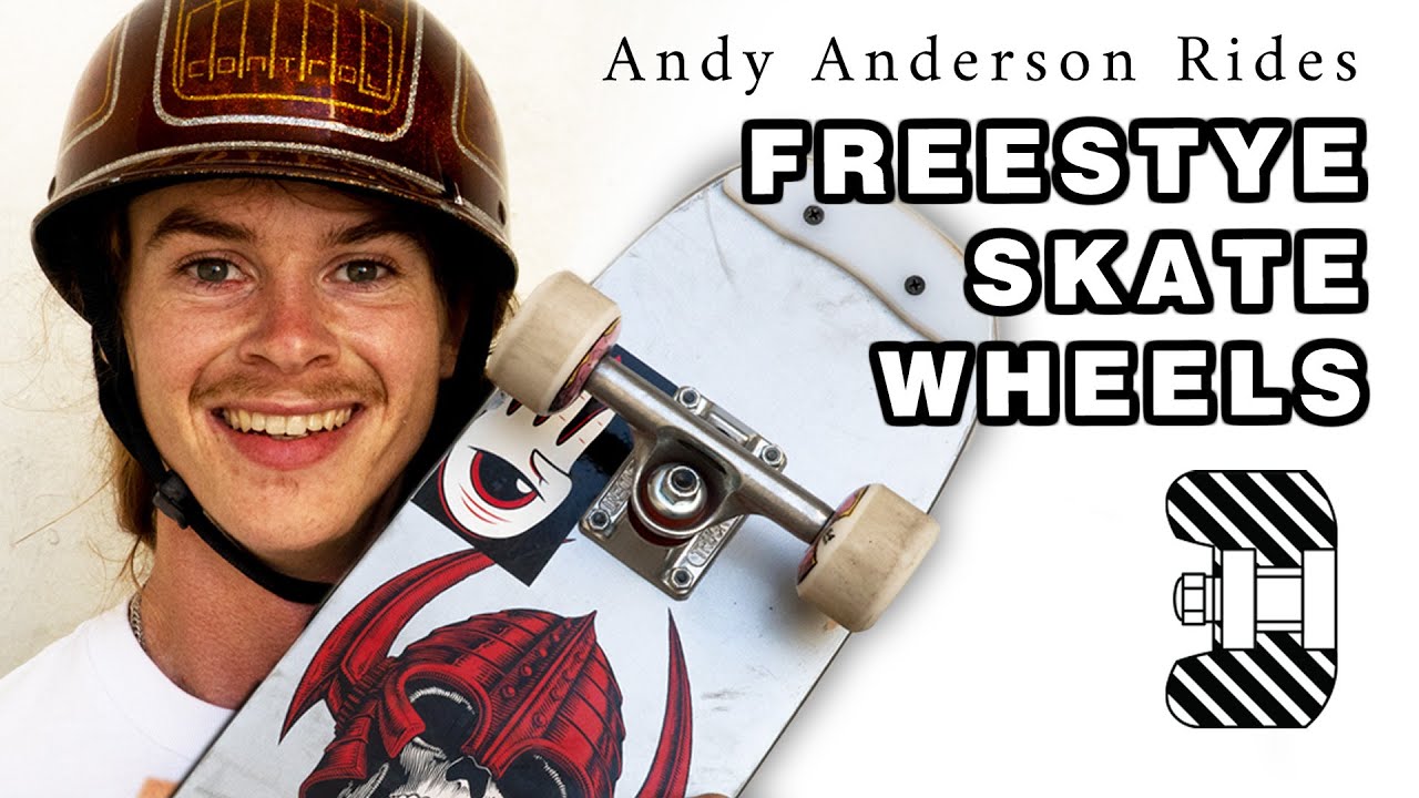 Andy Anderson Skates Freestyle Wheels for the First Time