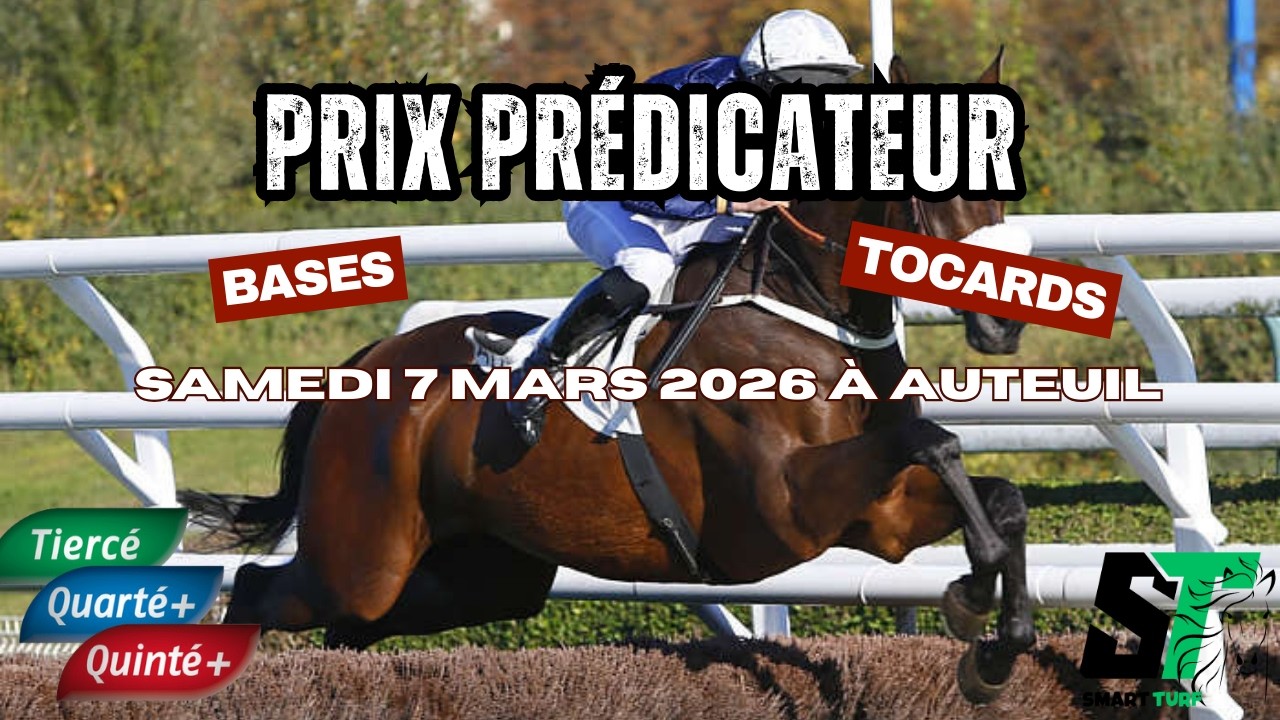 PRONOSTIC PMU QUINT&Eacute; + Prix Pr&eacute;dicateur&ndash; Analyse compl&egrave;te  Samedi 7 mars 2026 &agrave; Auteuil