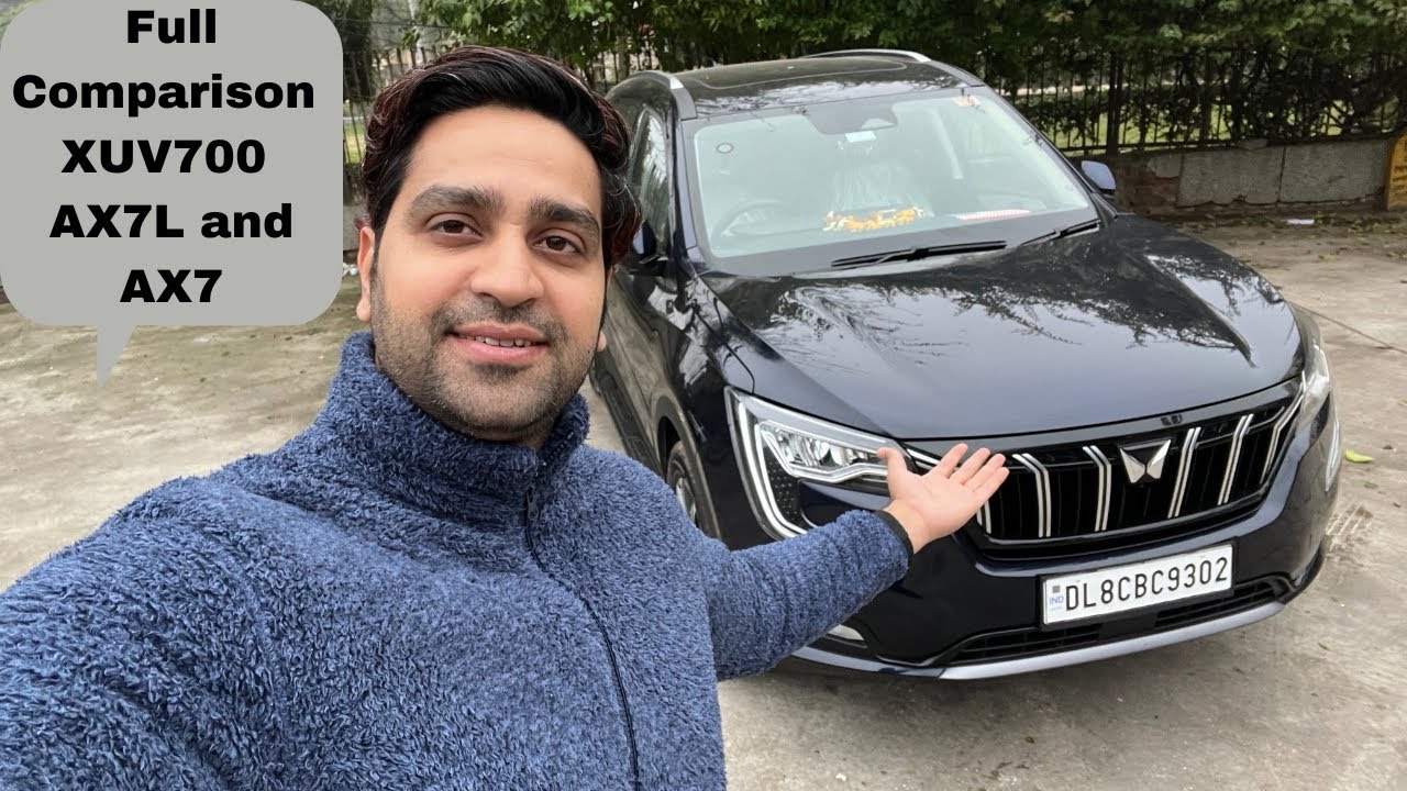 Mahindra XUV 700 AX7 Luxury VS AX 7 Comparison