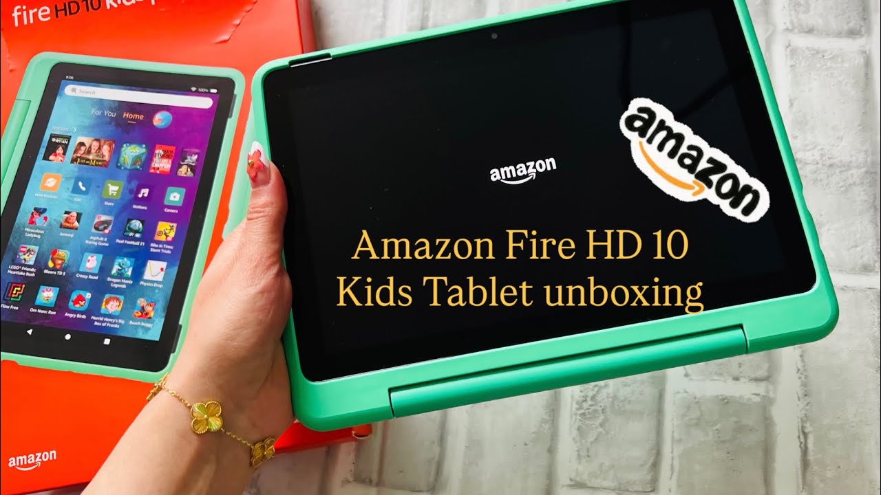AMAZON FIRE HD 10 KIDS Pro TABLET NEWEST GEN UNBOXING! | SUPER FAST& BRILLIANT SCREEN! |