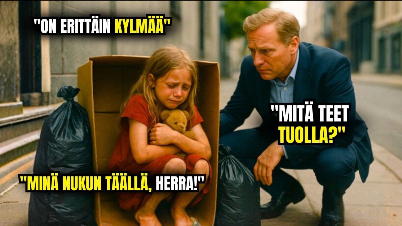 MILJONÄÄRI POTKASEE PAHVILAATIKKOA, MUTTA NÄHDESSÄÄN KÖYHÄN TYTÖN SISÄLLÄ HÄN JÄRKYTTYY!