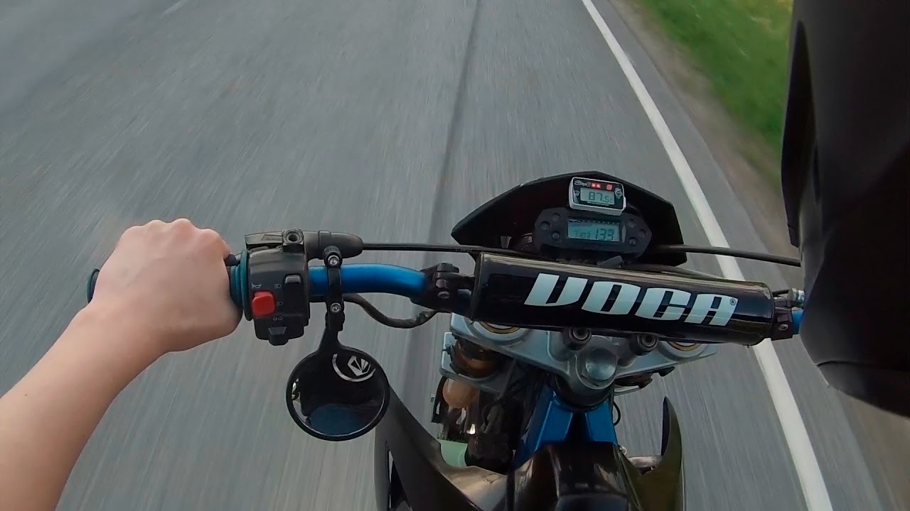 Derbi Senda BRK 90cc | GoPro [Pure 2-Stroke Sound]