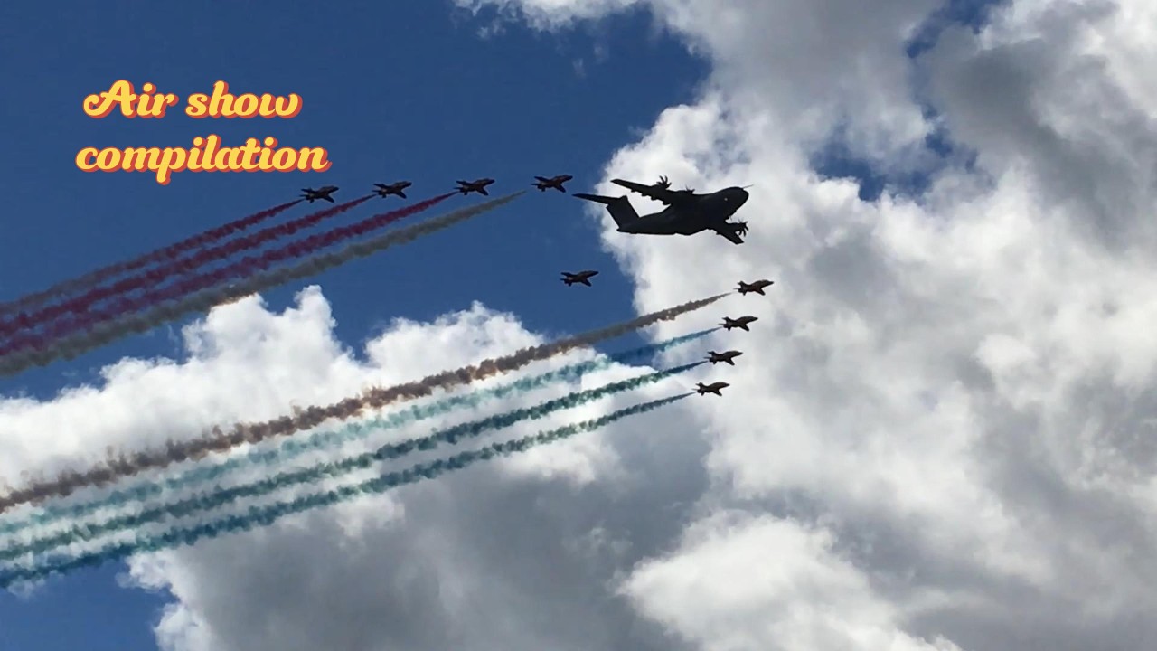 Farnborough Airshow 2016 Highlights | Best Flight Displays Compilation