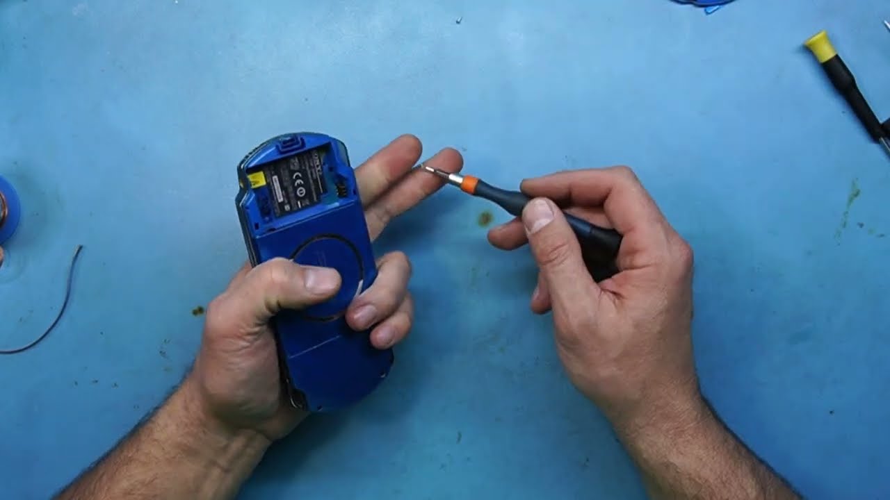 PSP które nie ładuje baterii