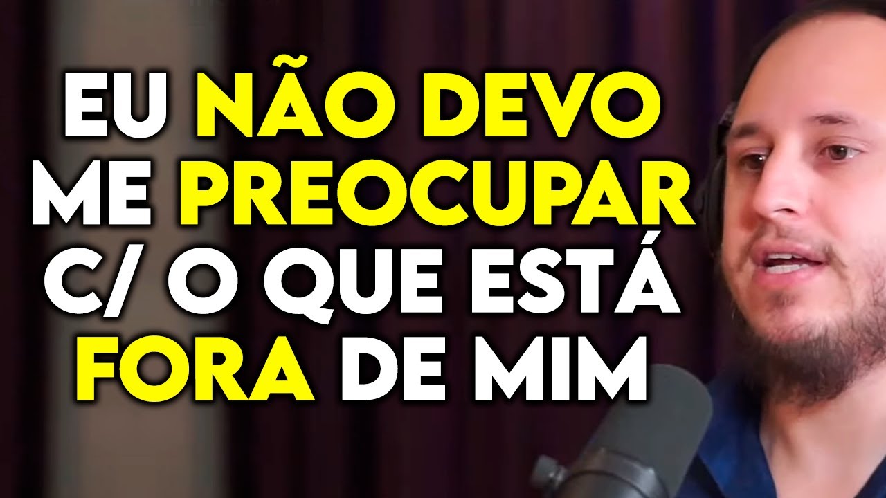 COMO USAR O ESTOICISMO PARA ACABAR COM AS ANGÚSTIAS | Lutz Podcast
