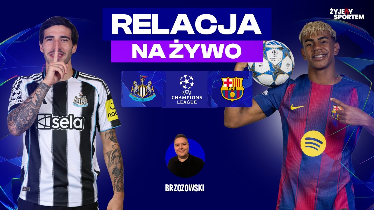 NEWCASTLE UNITED vs FC BARCELONA | MECZ NA ŻYWO Liga Mistrzów UEFA Champions League LIVE STREAM