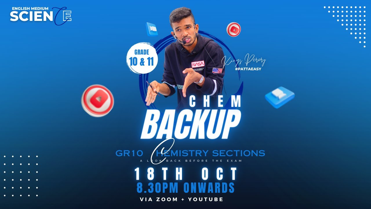 CHEM BACKUP - GR10s and GR11s
