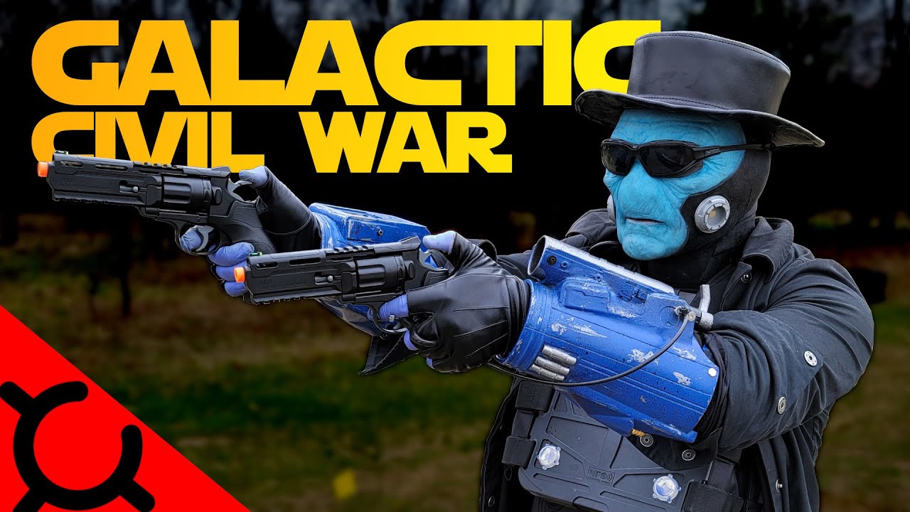 CAD BANE in Airsoft! // Galactic Civil War: Ambition's Toll