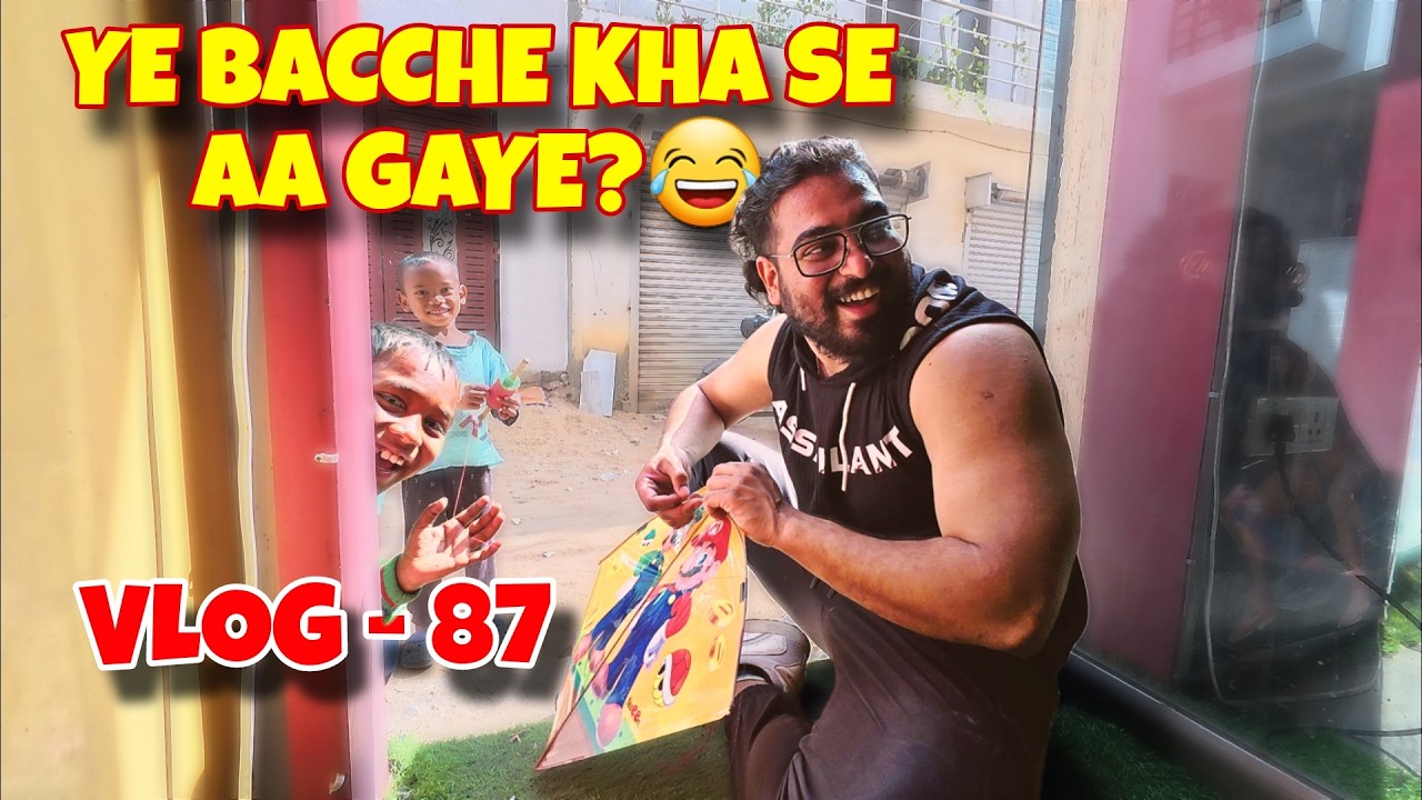 Bacche Mann ke Sacche!!!😂 | Gym me Patang Udaya 🪁 | Vlog - 87