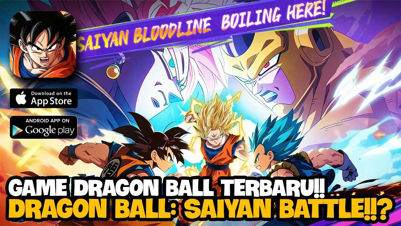 Baru RIlis Game Dragon Ball Bahasa Indonesia!!? - Dragon Ball Saiyan Battle X7GAME
