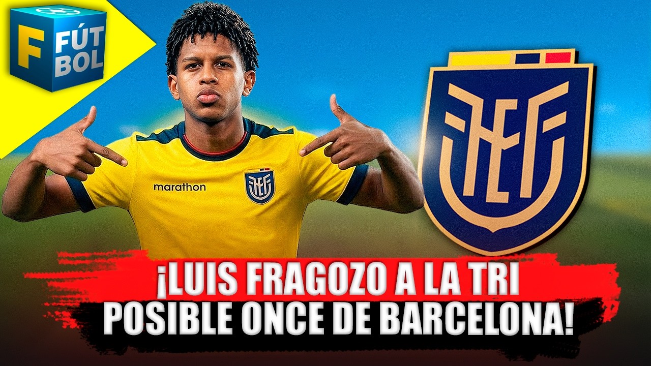 BARCELONA VIAJÓ A LOJA / LUIS FRAGOZO A LA TRI l F DE FÚTBOL