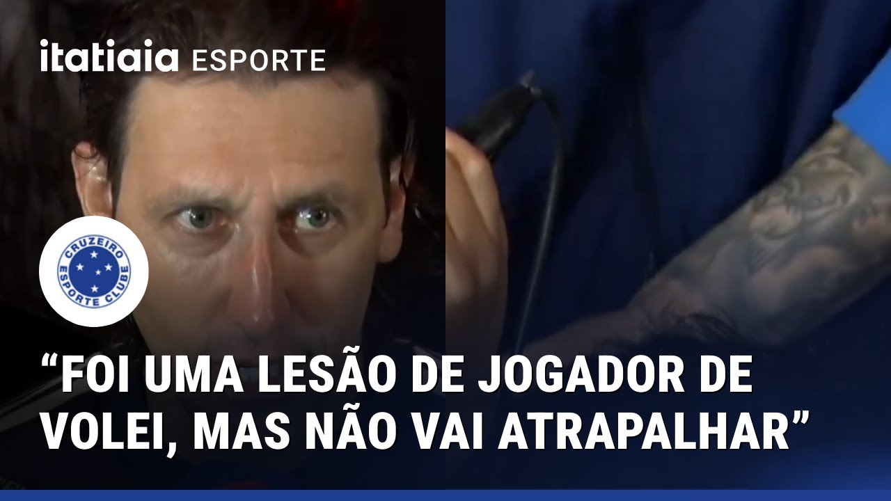 CÁSSIO MOSTRA LESÃO NA MÃO QUE QUASE O TIROU DO CLÁSSICO E COMENTA DERROTA PARA O ATLÉTICO