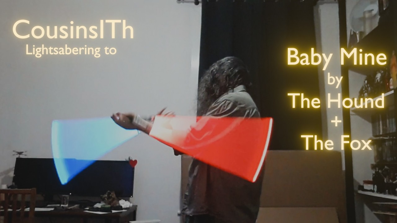 STAR WARS freestyle dance lightsaber spinning to 'Baby Mine' by The Hound + The Fox.