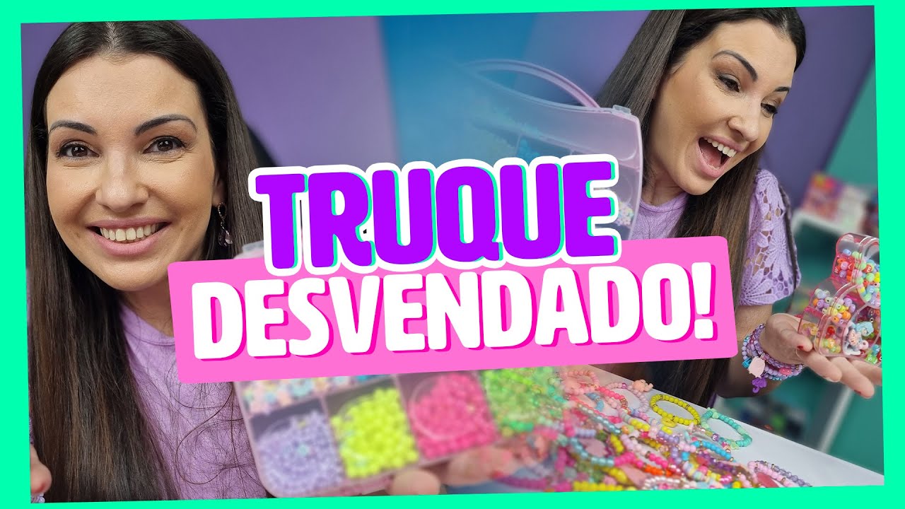 TRUQUE DESVENDADO - Faça lindos acessórios com o Kit Anita Bijuterias