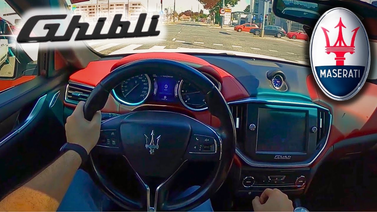 2015 Maserati Ghibili  275HP - POV Test Drive!!