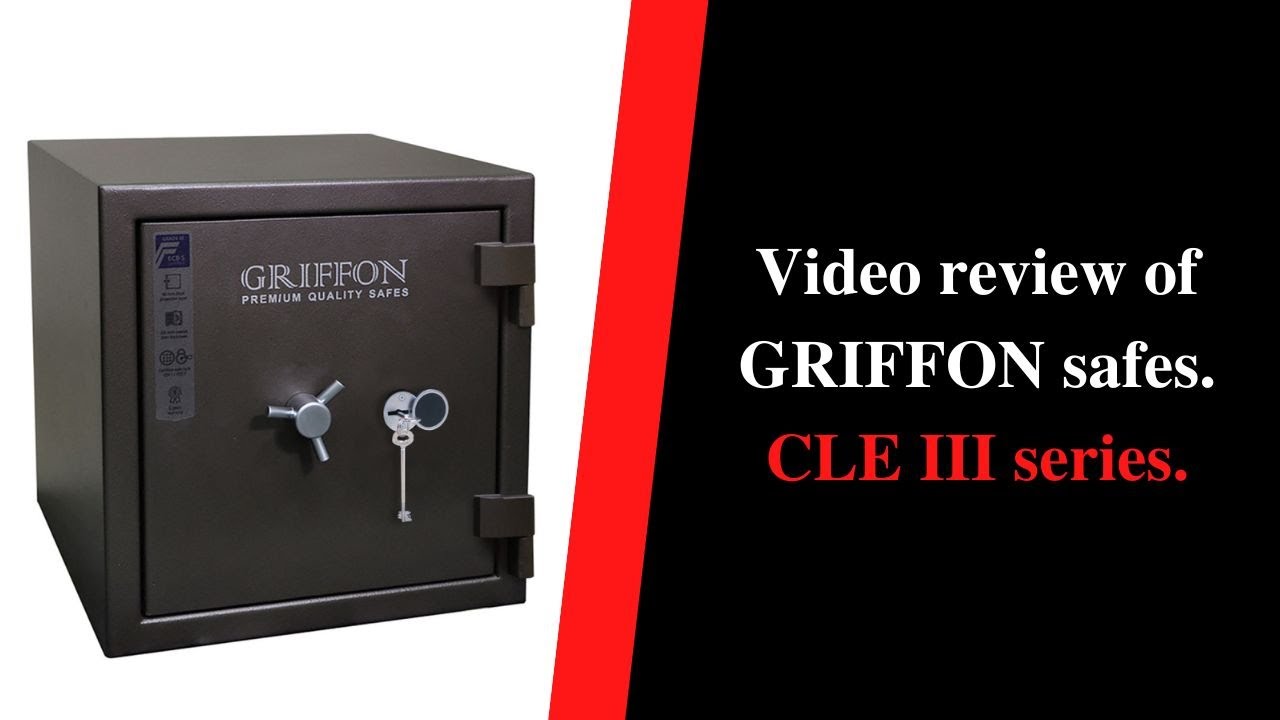 Video review of GRIFFON safes. CLE III series.