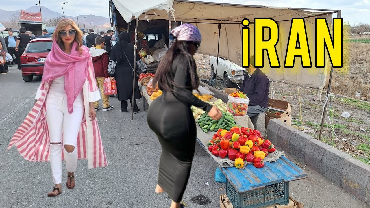 Slow Travel Iran | A Relaxing Walk from Rudkhan Castle to a Local Market 🚶‍♂️🌿