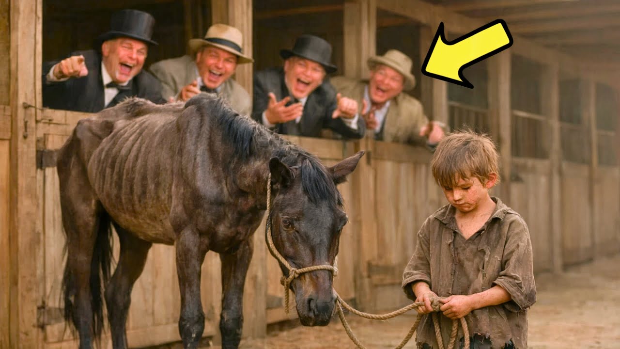 MILIONARIO HA DATO UN CAVALLO SCHELETRICO AL RAGAZZO COME SCHERZO… MA SE N'È PENTITO