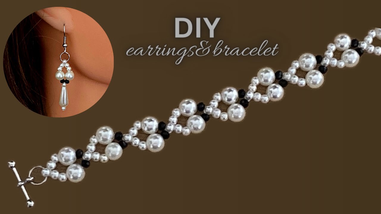 beads jewelry making for beginners. beaded bracelet. beaded earrings