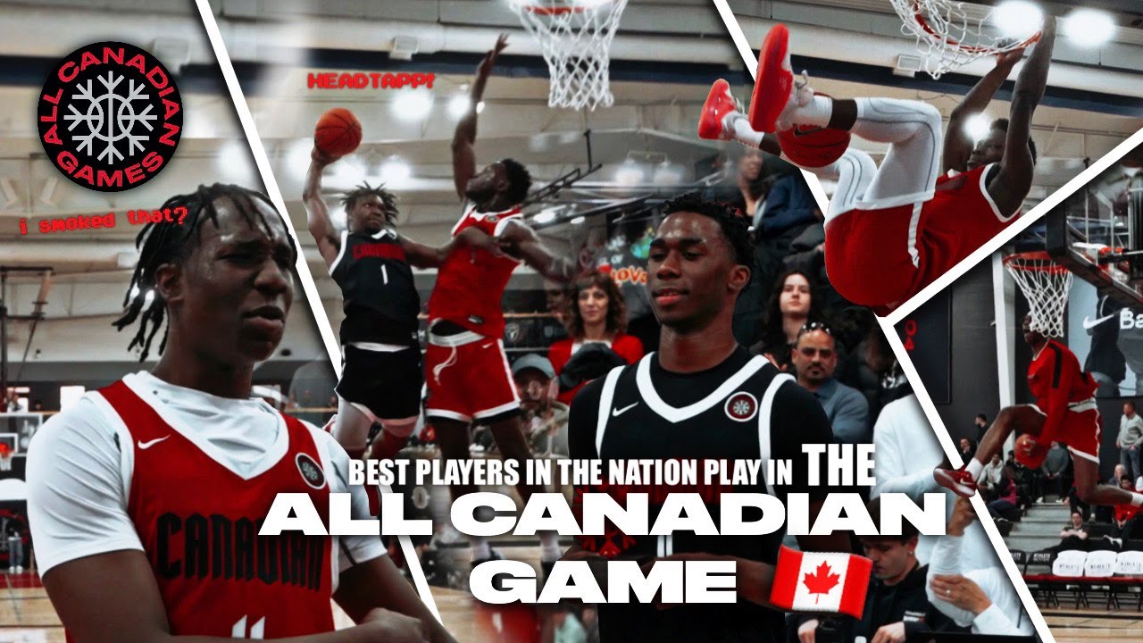 ALL CANADIAN GAME was a DUNK FEST!! and came down to the WIRE!