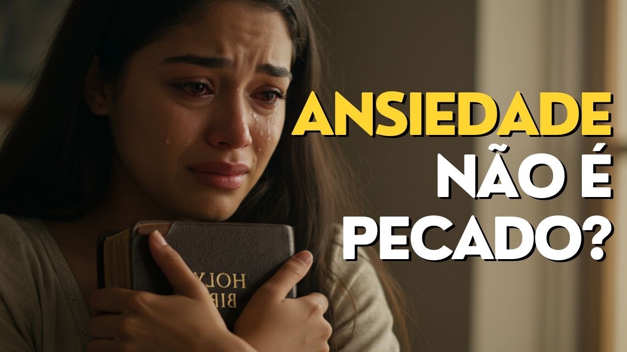 PARE de se culpar pela ansiedade! O que a Bíblia REALMENTE diz sobre isso
