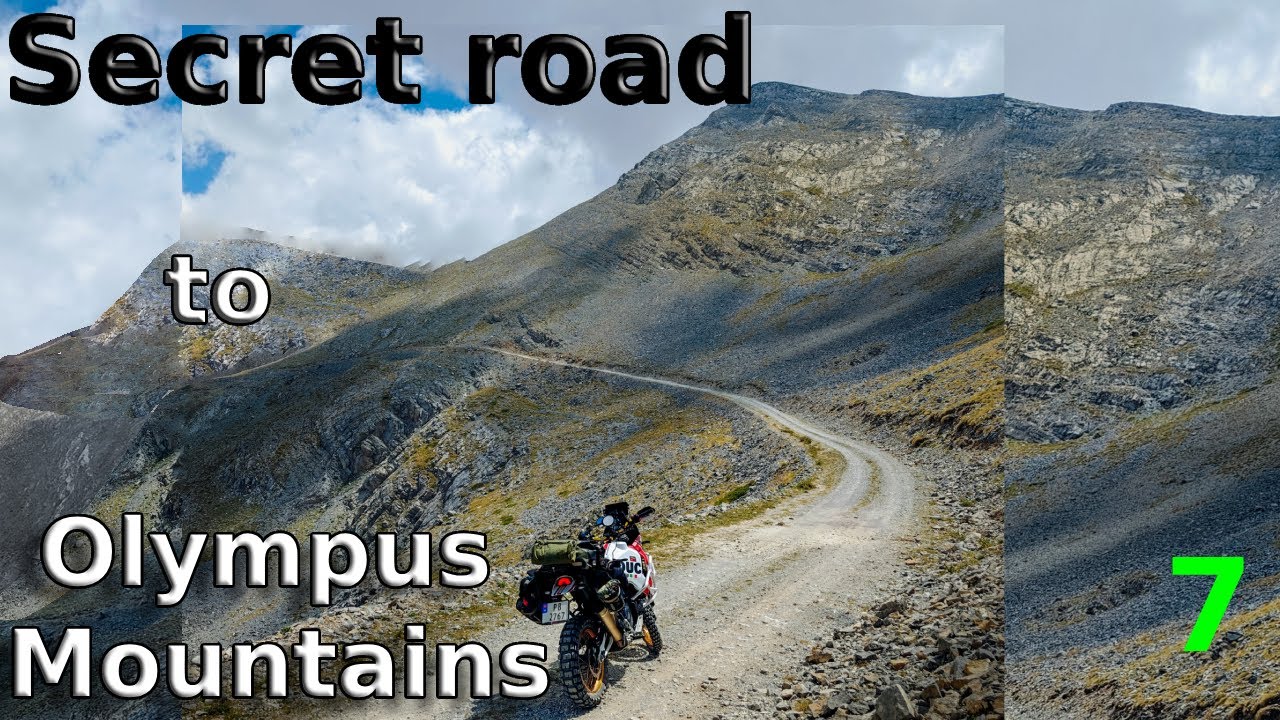 An epic dirt road to Olympus mountains, and only locals know about it. Greece adventure part 7.