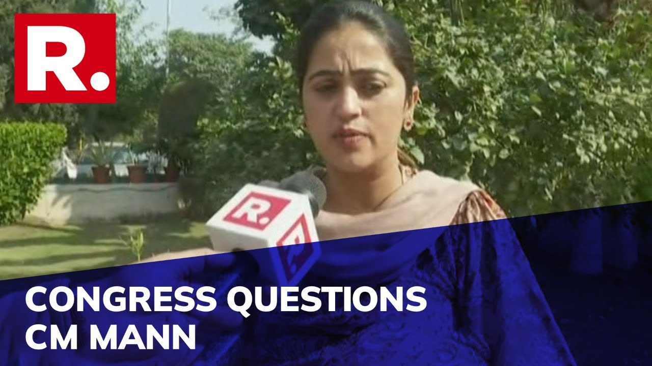 Congress' Questions CM Mann Over Amritpal Row; 'Law & Order Taken For A Ride In Punjab'