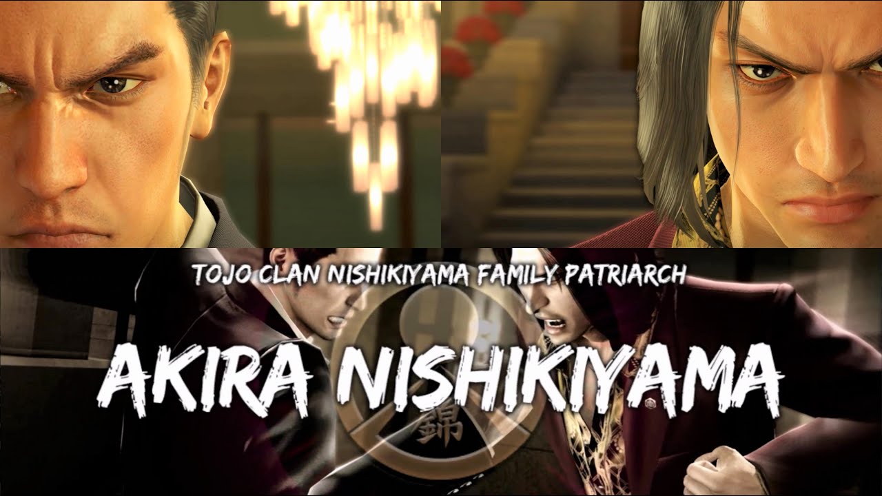Yakuza 0 Kazuma Kiryu & Akira Nishikiyama Final Boss Fight In Yakuza Kiwami