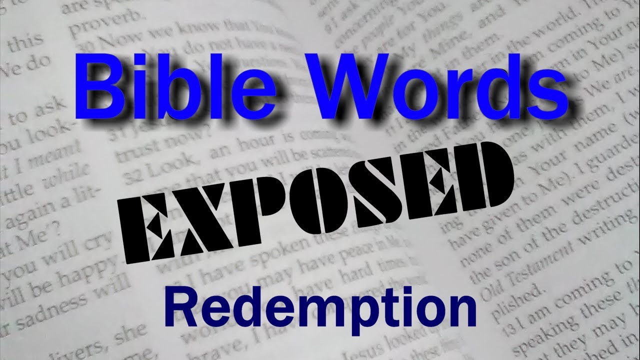 Redemption (Bible Words Exposed series)