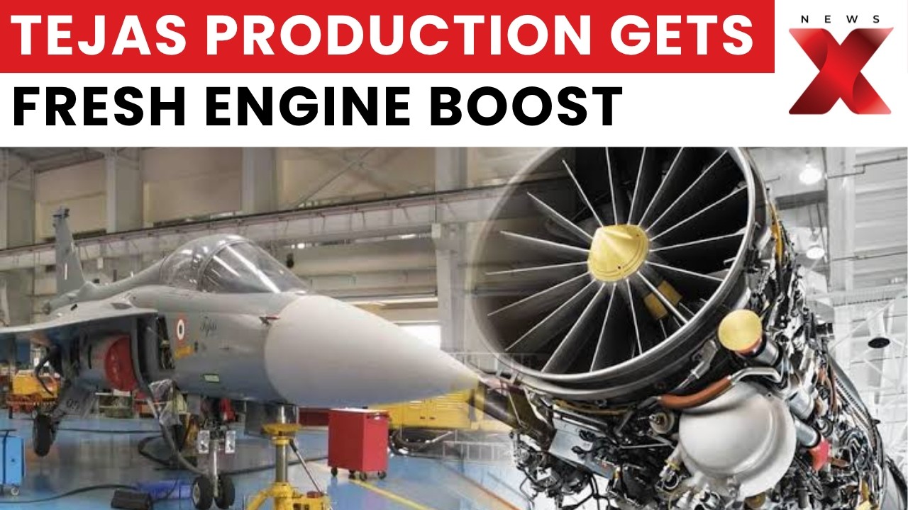LCA Tejas Mk1A: GE Delivers 7th F404-IN20 Engine To HAL, Boosting Fighter Jet Production | NewsX