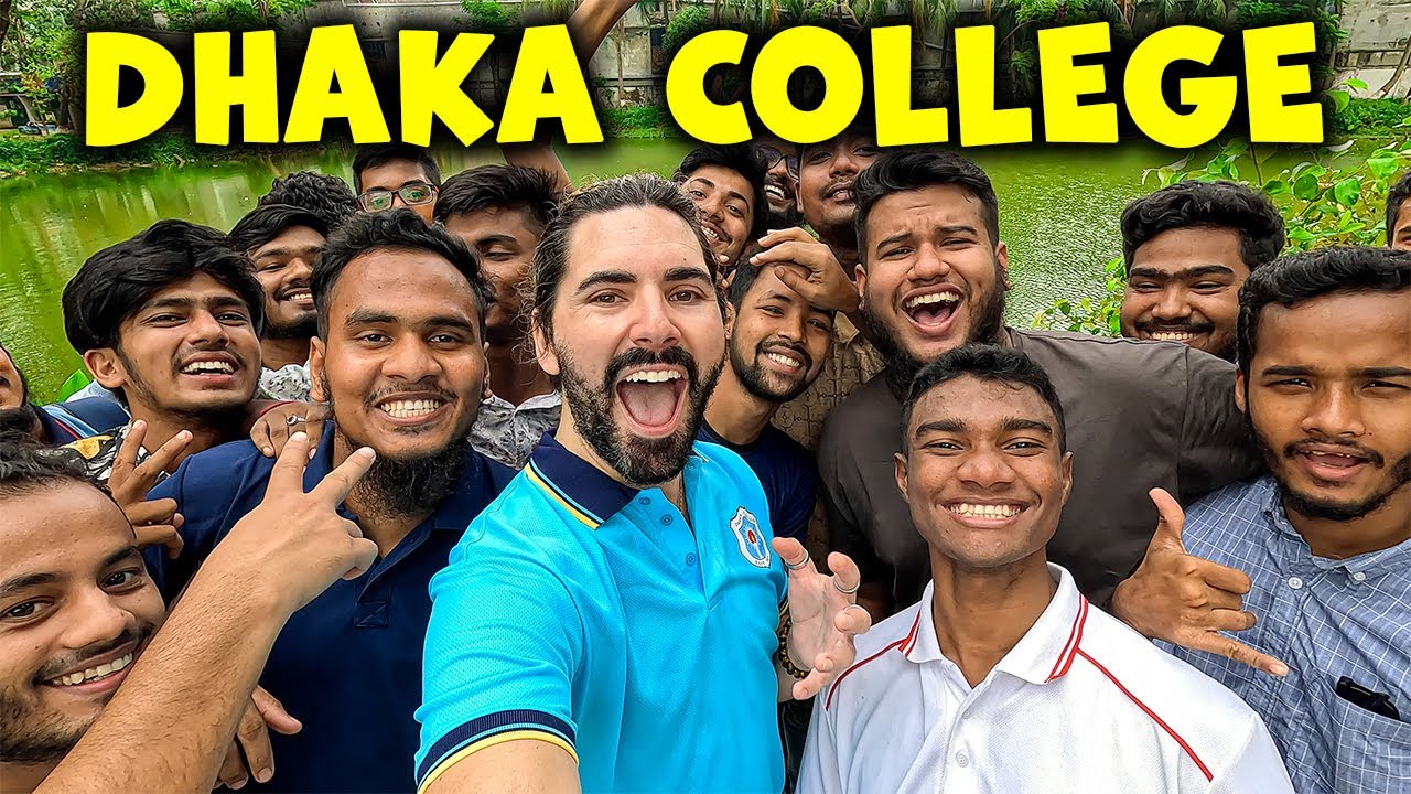 I visited the OLDEST Bangladeshi College! 🇧🇩
