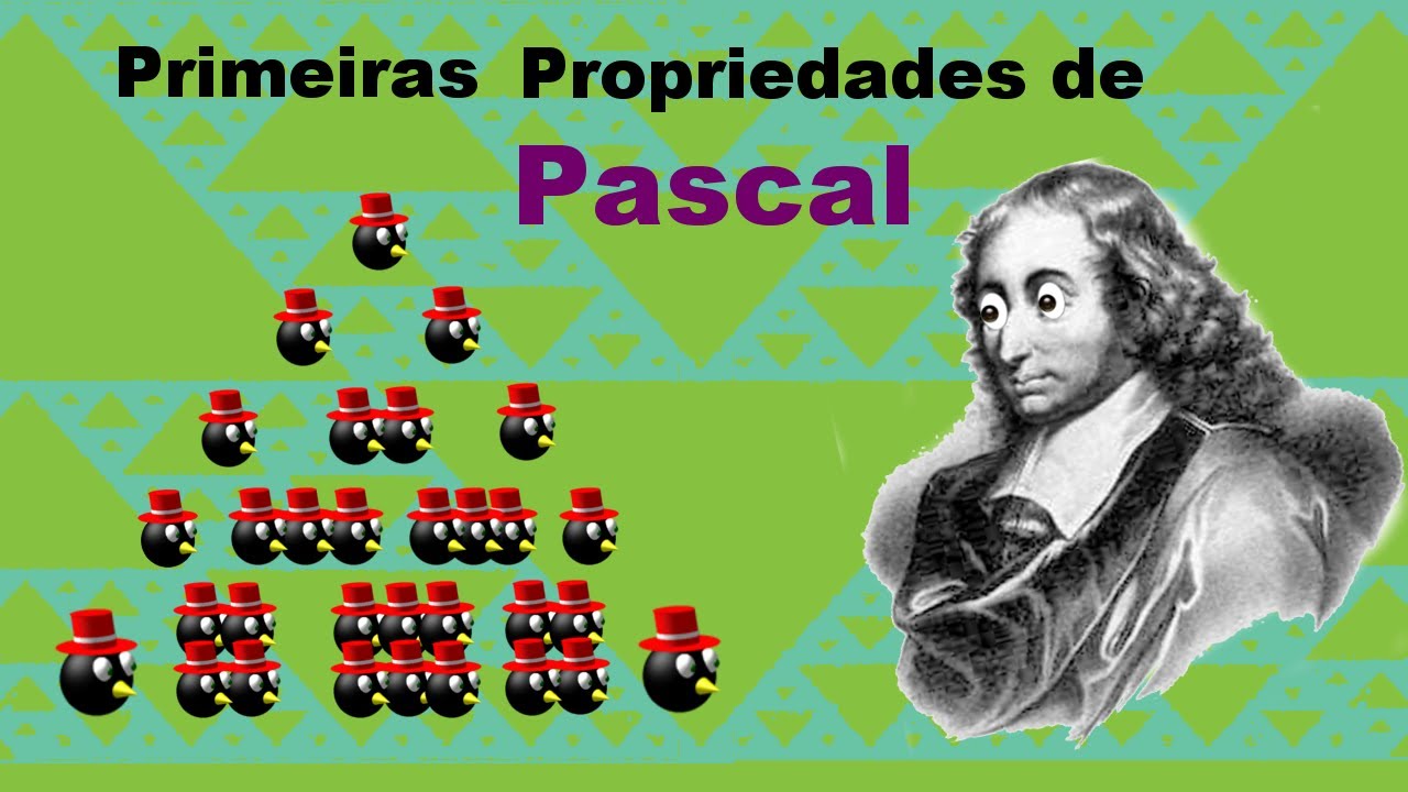 Conhecendo o Triângulo de Pascal - Professor Pinguim 010 - Primeiras Propriedades de Pascal