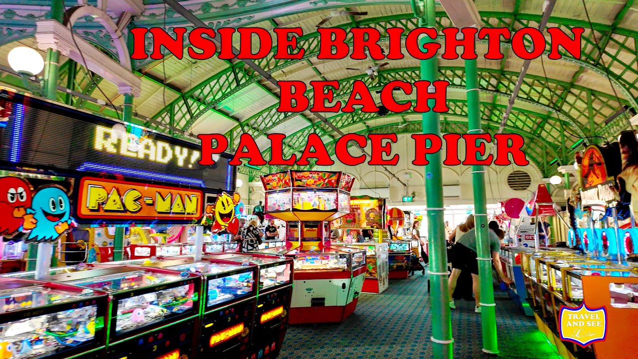 INSIDE BRIGHTON BEACH PALACE PIER | GREAT BRITAIN | UK LONDON