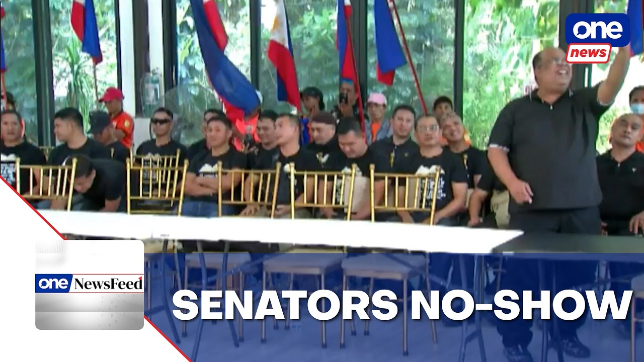 Supposed Blue Ribbon hearing turns into press conference as no senators attend | Newsfeed