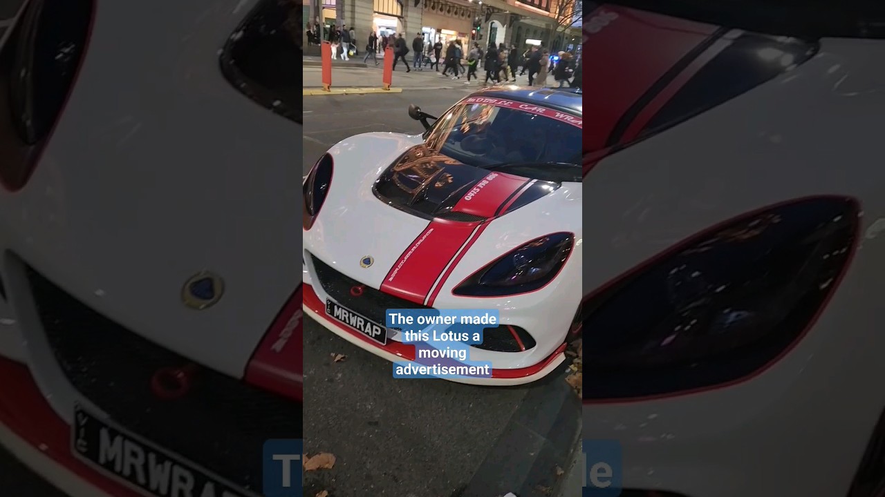 Lotus with a stripe in Melbourne Australia 😊 #supercar #luxurycar #lotuscars #car