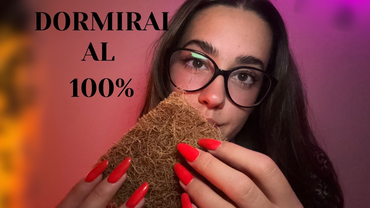 ASMR| al 99,9% DORMIRAI con questo video