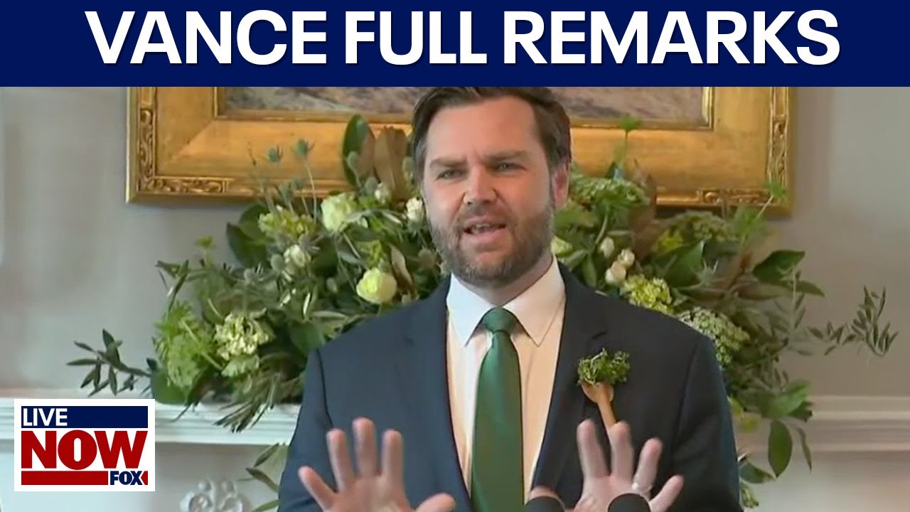 FULL: VP Vance hosts breakfast for Irish leader | LiveNOW from FOX