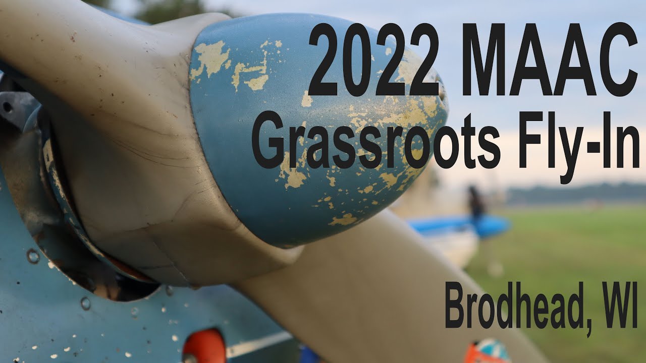 2022 MAAC Grassroots Fly-in, Brodhead, WI in the 1946 Cessna 140
