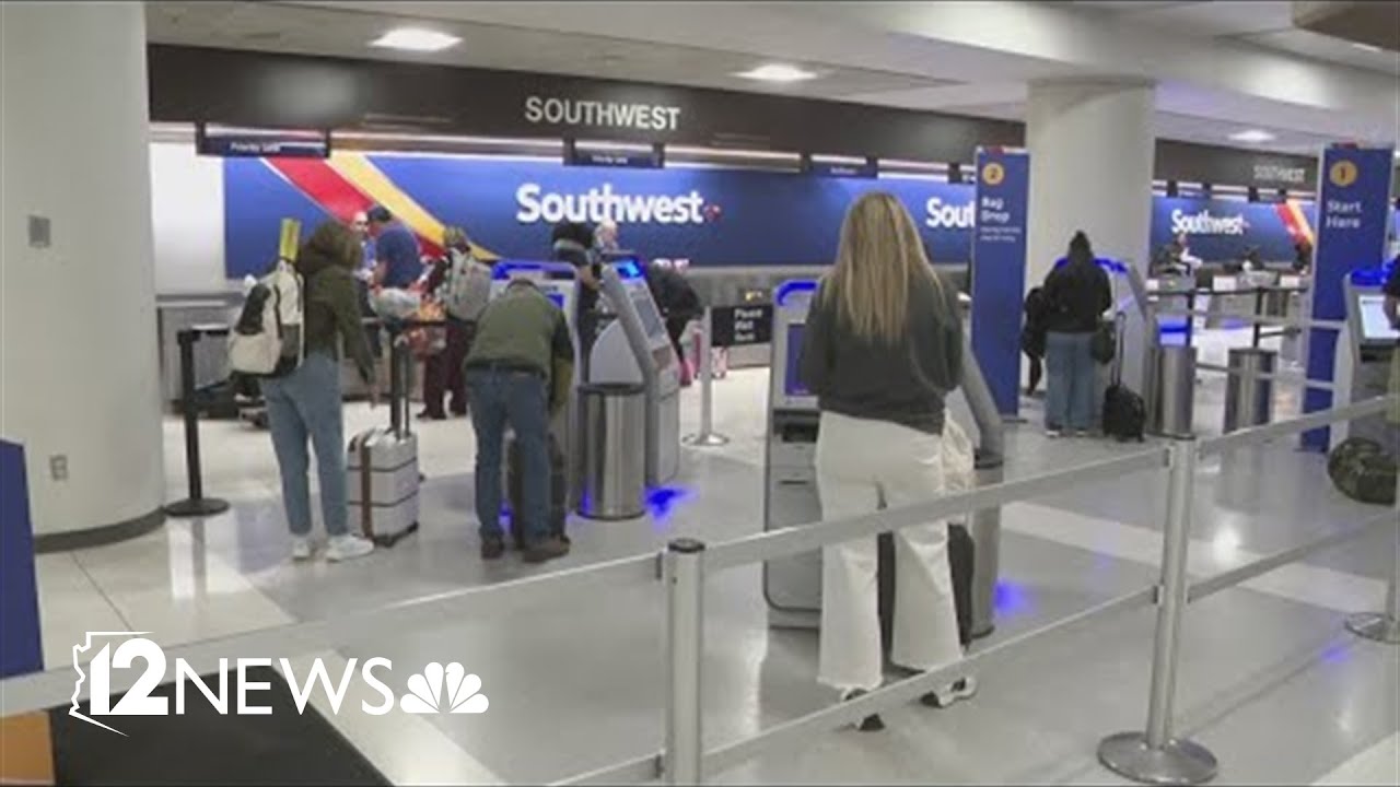 Flights cancelled in Phoenix as winter weather hits across the country