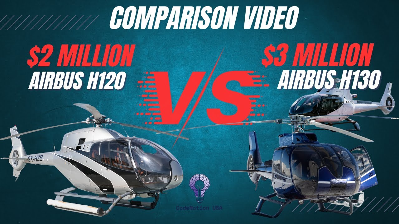 Airbus H120 vs H130 — Full Interior Comparison! Best Helicopter for Training or Passengers?