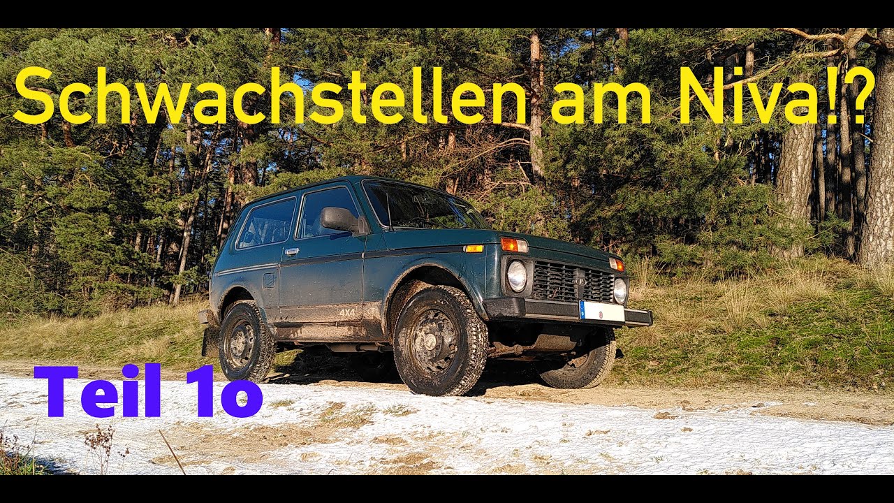 Schwachstellen am Niva 010: Kardanwellen - so genannte und richtige...