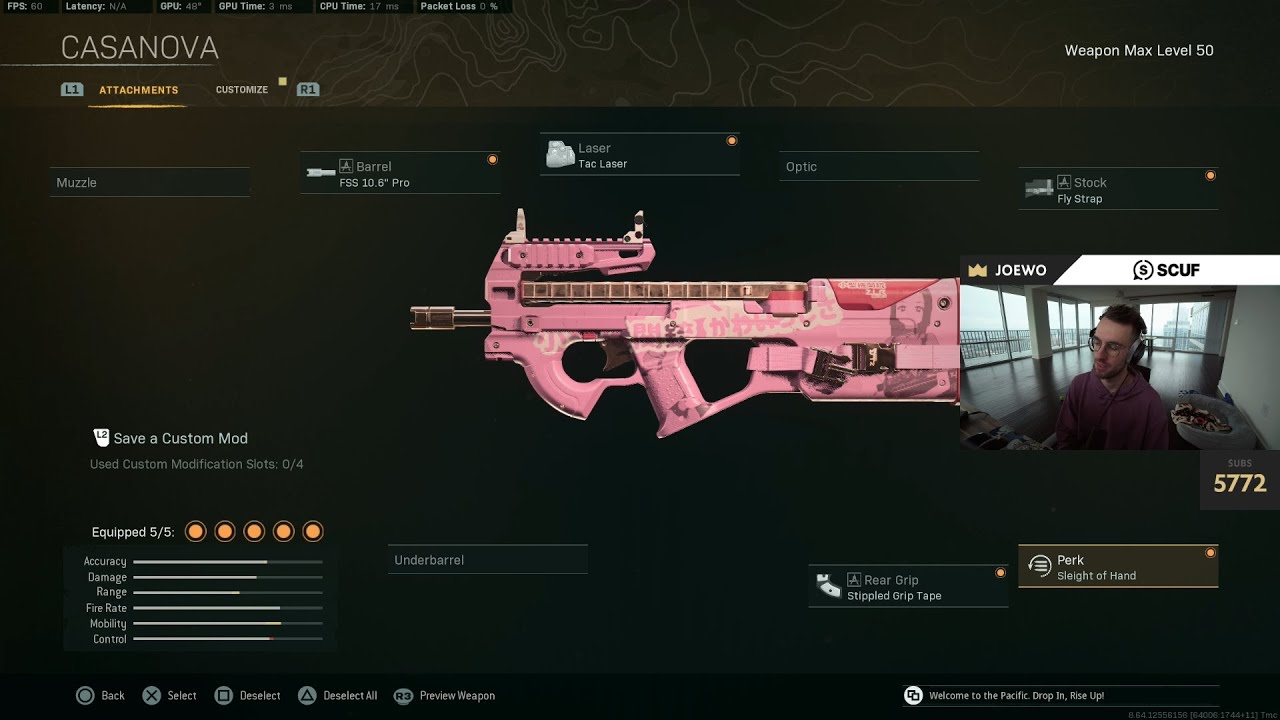 JOEWO SHOWS HIS NEW P90 BUILD | NEXT META? | BEST WARZONE LOADOUTS