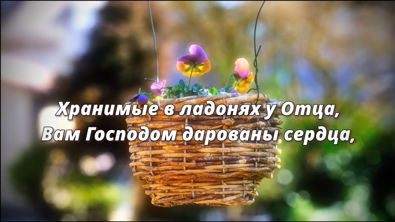 Хранимые в ладонях у Отца (new) | Христианская песня | 8 Марта | Поздравление | Благословение сестёр